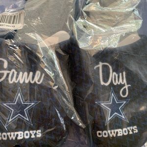 Dallas Cowboys bedroom slippers XL